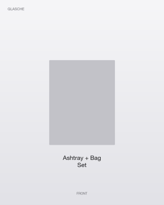 Ashtray + Bag Set