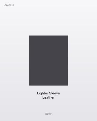 Lighter Sleeve — Leather