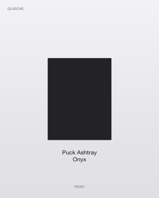 Puck Ashtray — Onyx
