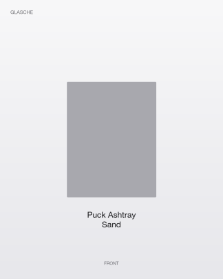 Puck Ashtray — Sand