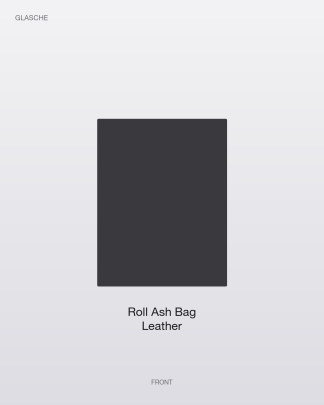 Roll Ash Bag — Leather